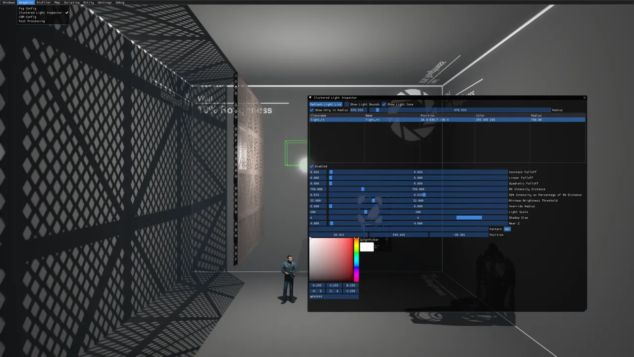 Clustered Light Inspector